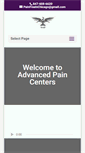 Mobile Screenshot of advancedpaincenters.org